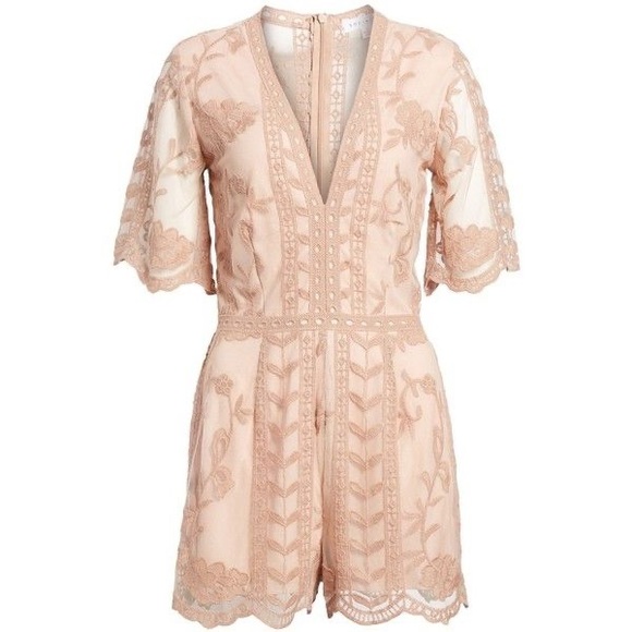 Socialite Dark Mauve Romper - Picture 1 of 4